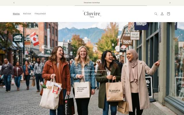 Clovire Paris storefront