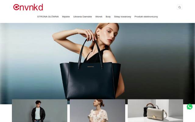 Startseite von Internetowe centrum handlowe