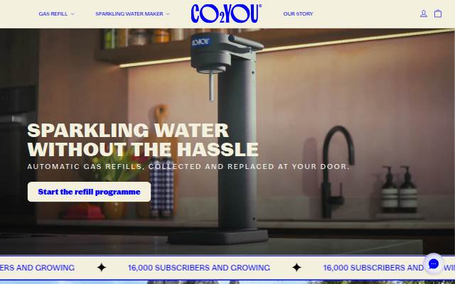CO2 YOU storefront