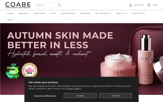 COABE - Confidence And Beauty storefront