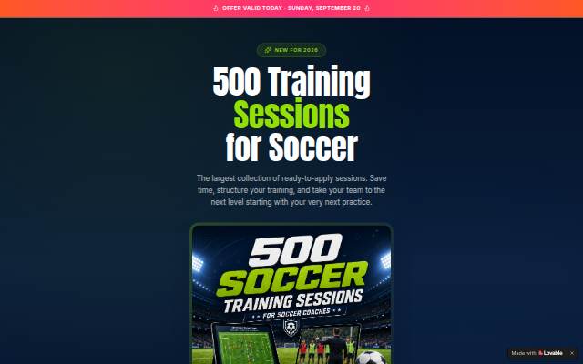 coach.trainingfootball.online storefront