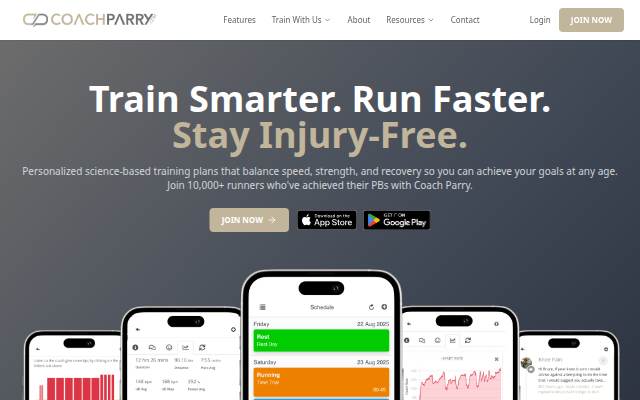 Coach Parry storefront