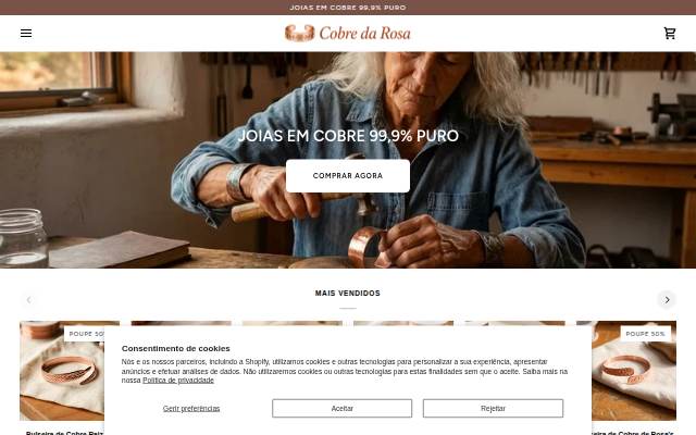 Cobre da Rosa storefront