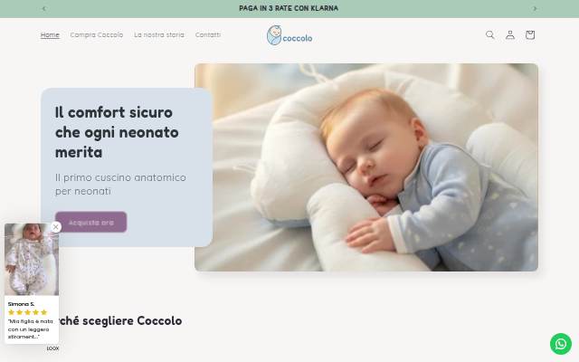 Coccolo Baby storefront
