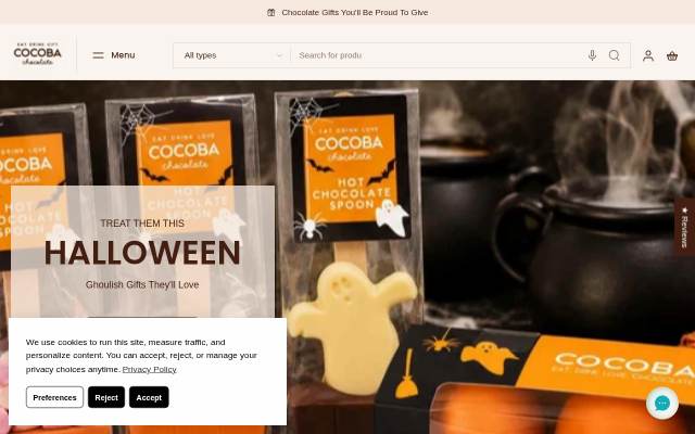 Startseite von Cocoba