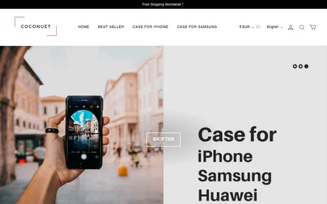 Coconuet storefront