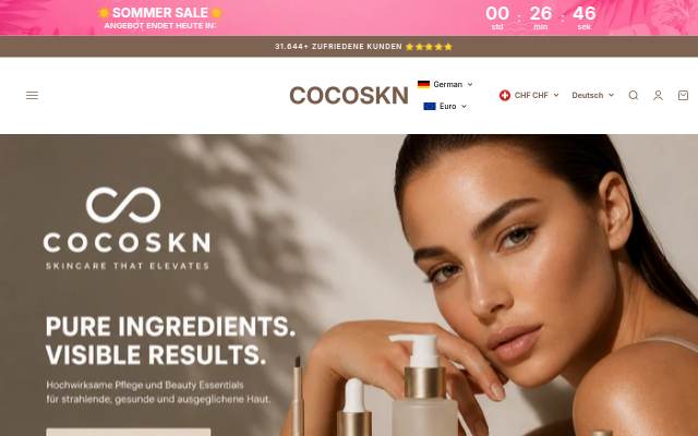 COCOSKN storefront