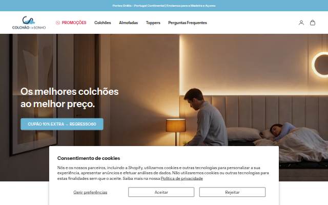 Colchão de Sonho storefront