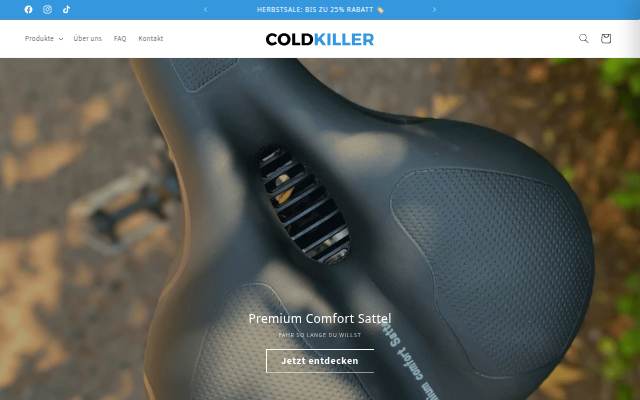 Coldkiller storefront