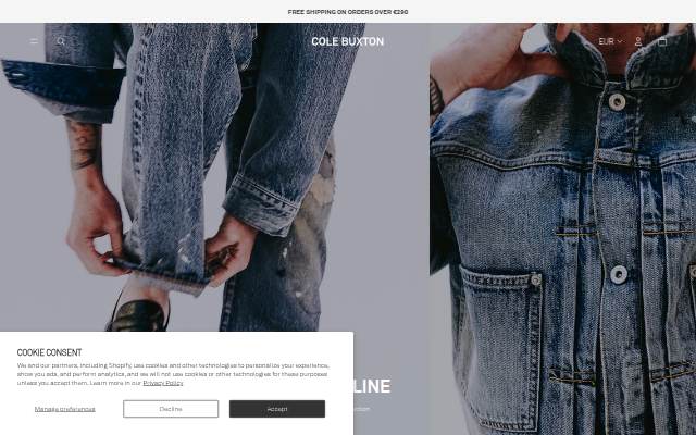 Cole Buxton storefront