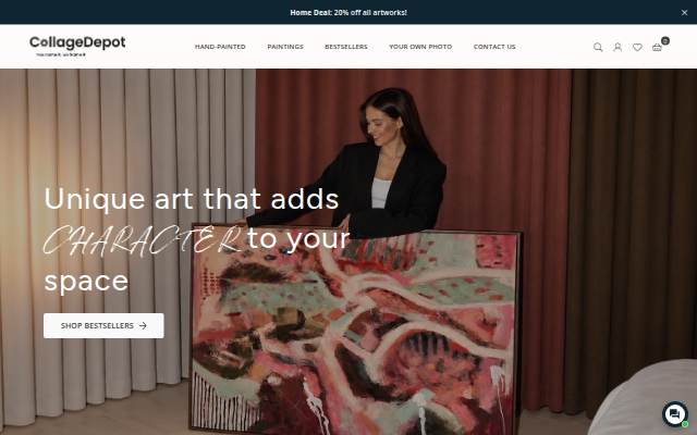 CollageDepot storefront