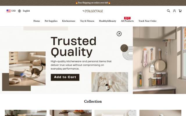 Vitrine de COLLECTALE