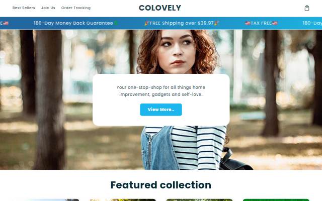 COLOVELY storefront