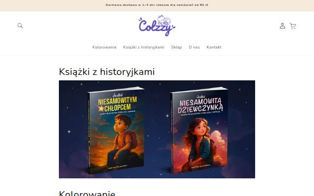 Colzzy Polska storefront