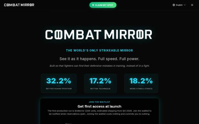 Escaparate de Combat Mirror