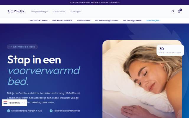 Comfeur storefront