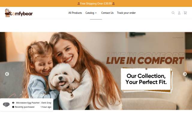comfybear storefront