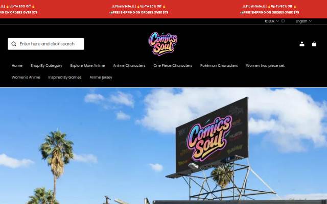 ComicsSoul storefront