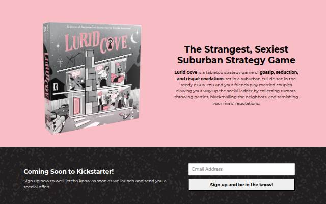 LURID COVE storefront