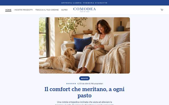 Comodea storefront