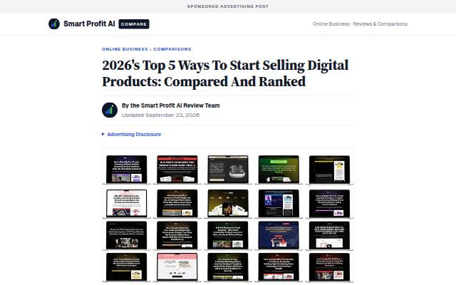 Montra da 2026's Top 5 Ways To Start Selling Digital Products: Compared And Ranked