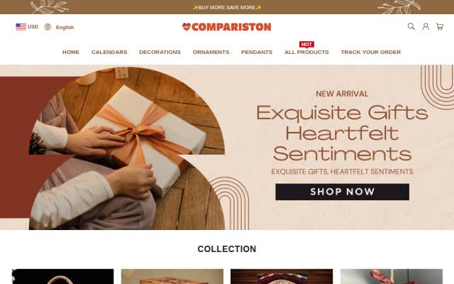 Compariston storefront