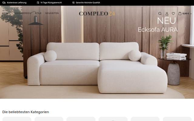 Compleo24.de storefront