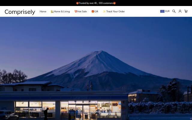 Comprisely storefront