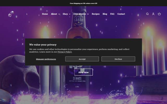 Condimaniac storefront
