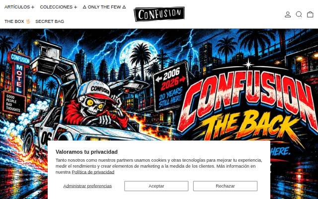 CONFUSION WEAR - My Way storefront