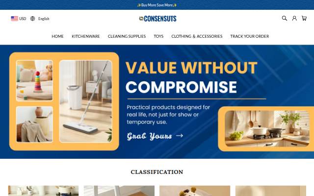 CONSENSUTS storefront