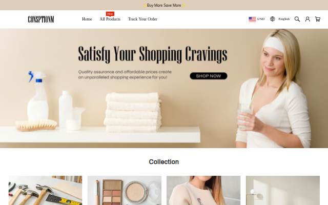 Consptionm storefront