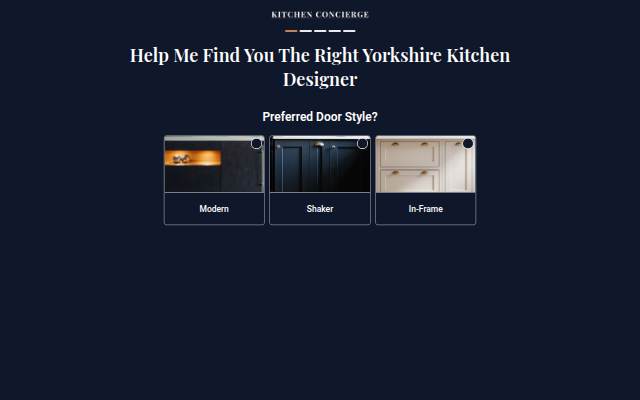 Startseite von Kitchen Project Consultation