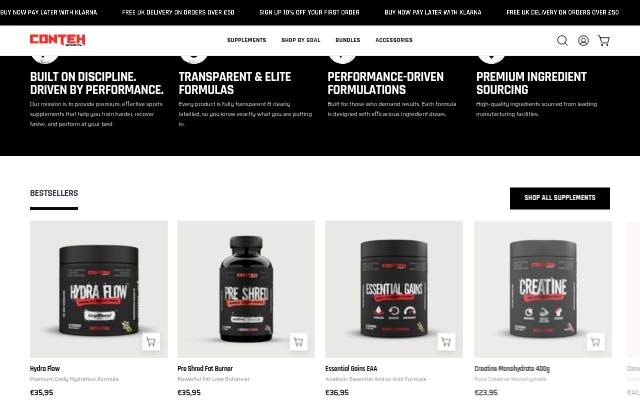 Conteh Sports | The Next Generation In Sports Performance storefront
