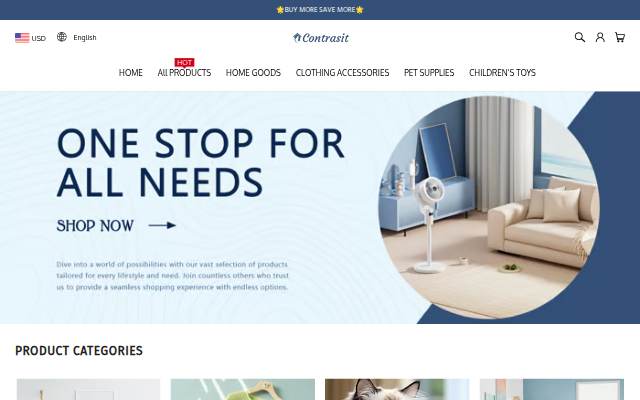 Startseite von contrasit