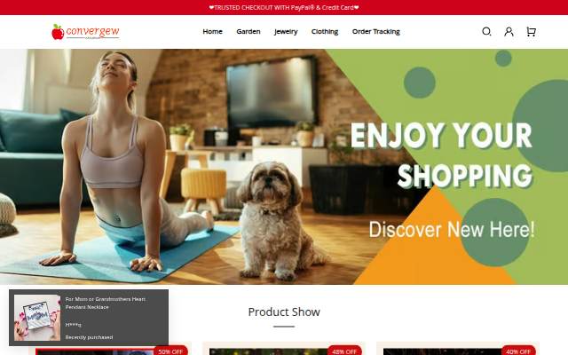 Convergew storefront
