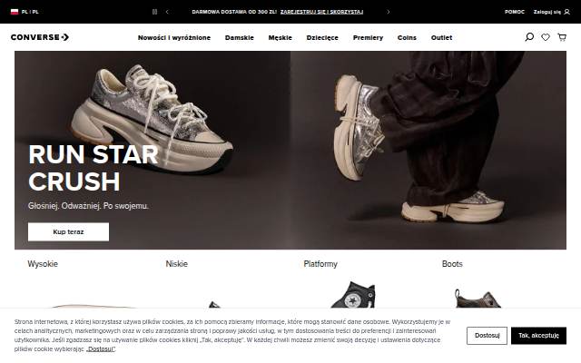 Converse storefront