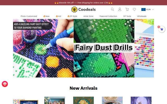 Coodeals storefront