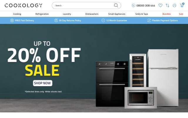 Cookology storefront