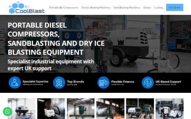 CoolBlast storefront