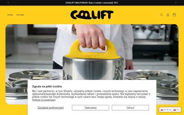 Vitrine de COOLIFT wyjmuj pozzetti jednym ruchem, bez wysiłku!