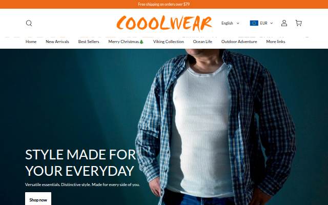 cooolwear storefront