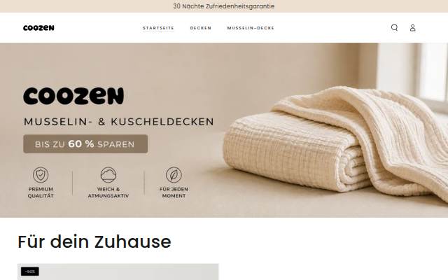 Coozen storefront