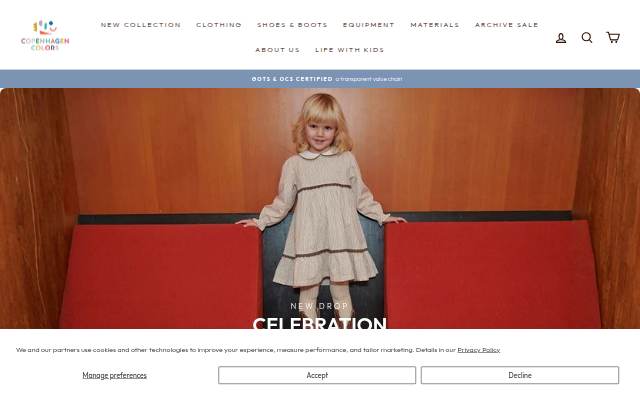 Startseite von COPENHAGEN COLORS COM