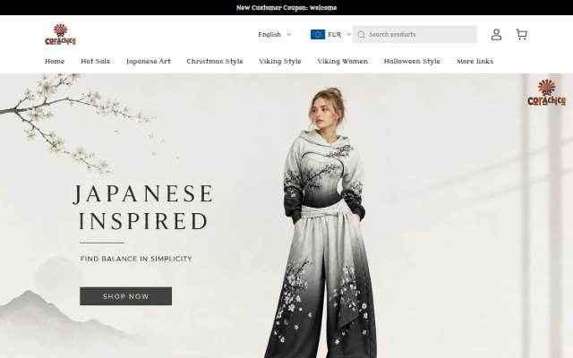 corachice.com storefront
