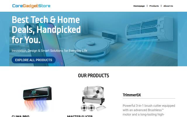 coregadgetstore.com storefront