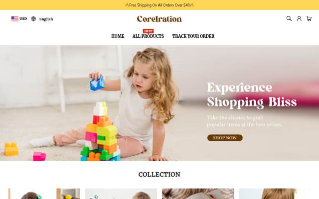 corelration storefront
