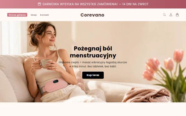 Corevano storefront