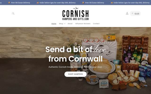 Montra da Cornish Hampers And Gifts