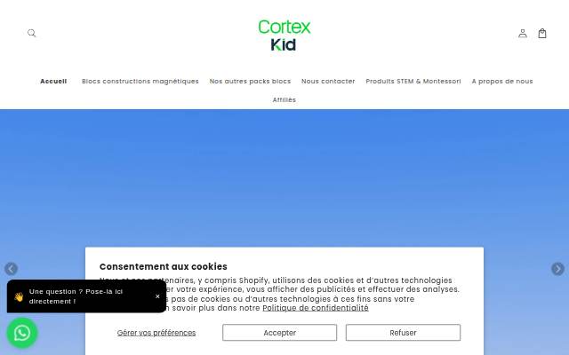 CortexKid storefront